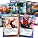 An image of the starting heroes from Marvel Champions: The Card Game.